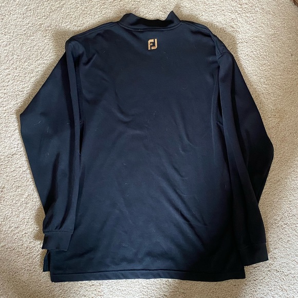 FootJoy mock neck long sleeve golf shirt - Picture 2 of 5